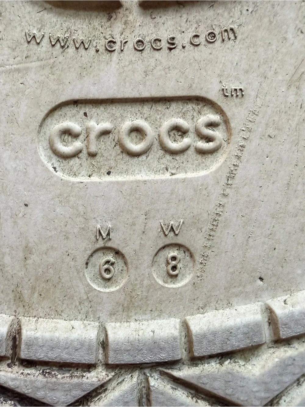 CROCS Kids Classic Clog in Charcoal with White Trim